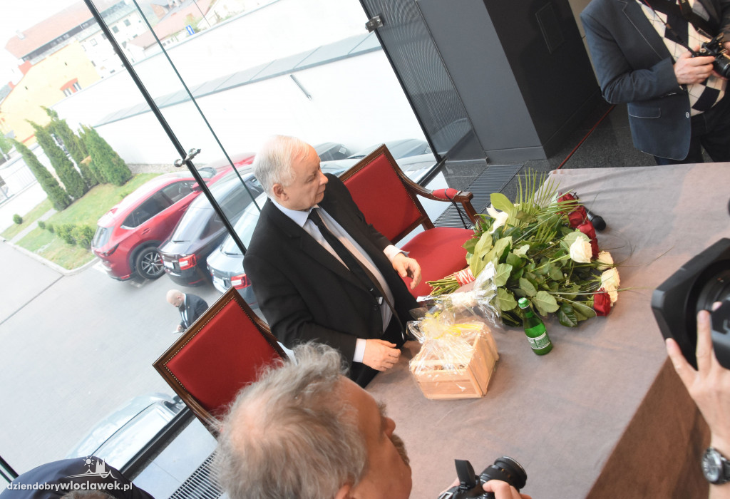 Jarosław Kaczyński we Włocławku