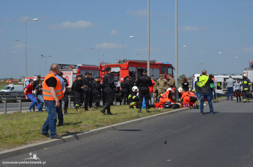 Dramatyczne sceny na A1