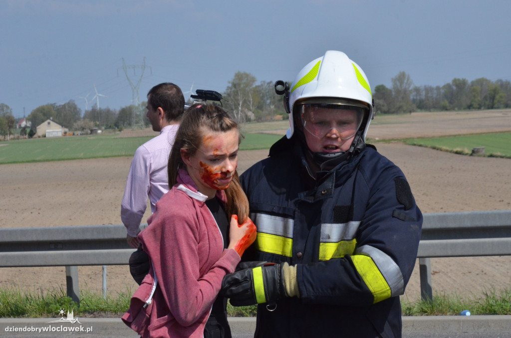 Dramatyczne sceny na A1