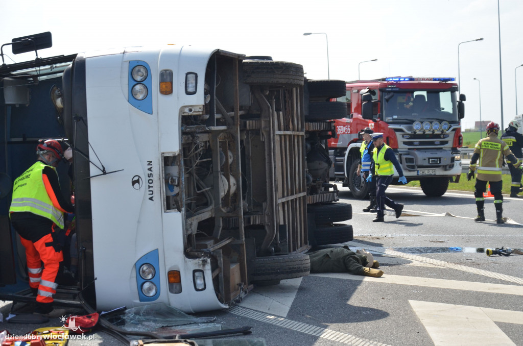 Dramatyczne sceny na A1