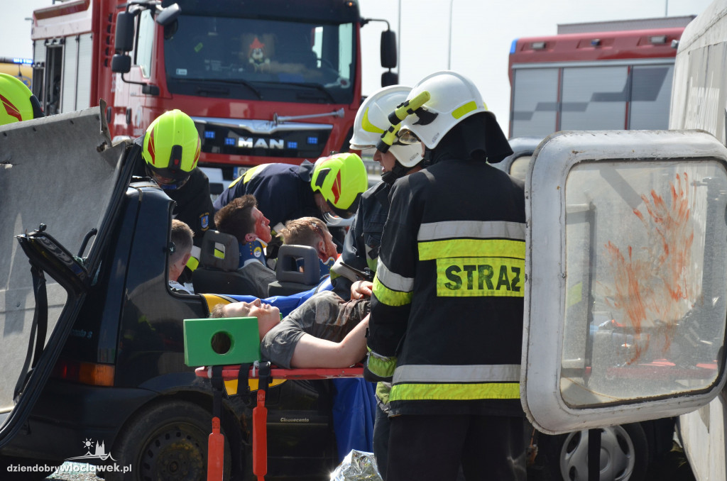 Dramatyczne sceny na A1