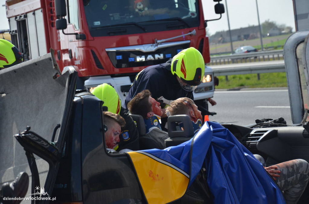 Dramatyczne sceny na A1