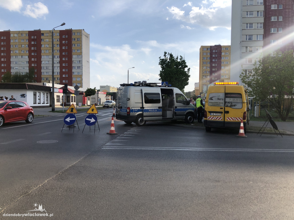 Zderzenie dwóch aut na ul. Kaliskiej