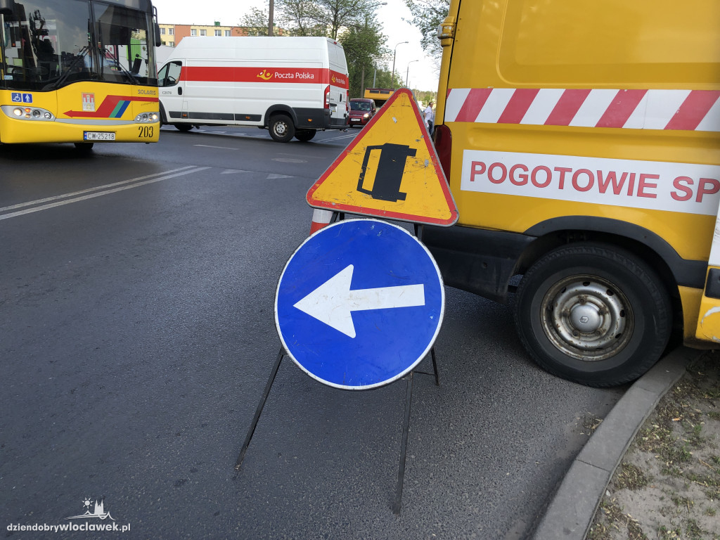 Zderzenie dwóch aut na ul. Kaliskiej