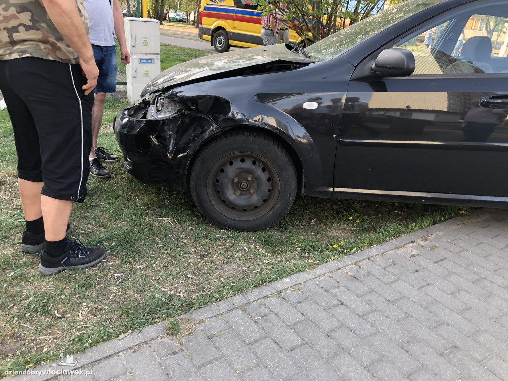 Zderzenie dwóch aut na ul. Kaliskiej