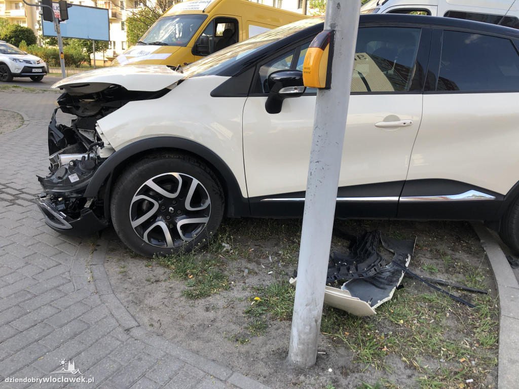 Zderzenie dwóch aut na ul. Kaliskiej
