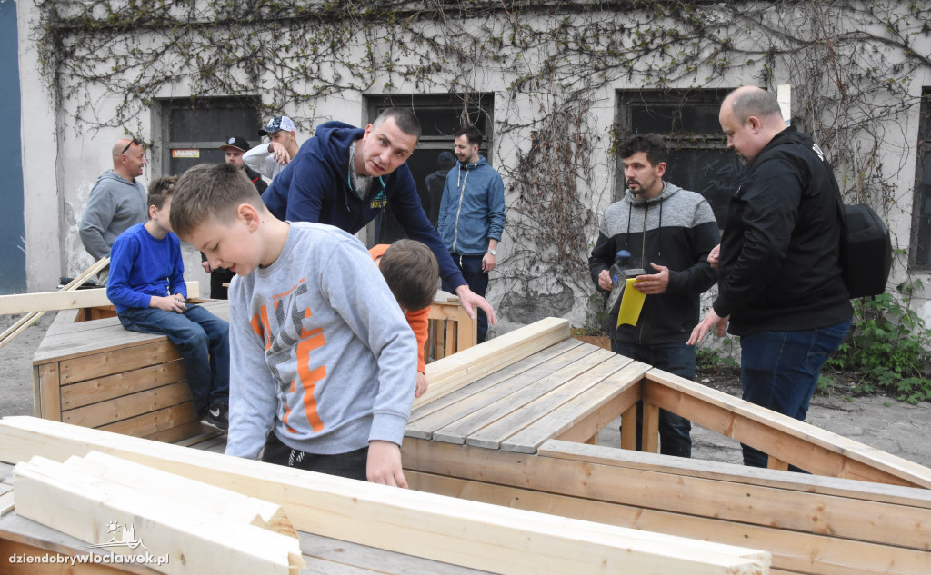 Włocławianie znów budowali parklet