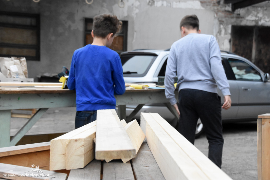 Włocławianie znów budowali parklet