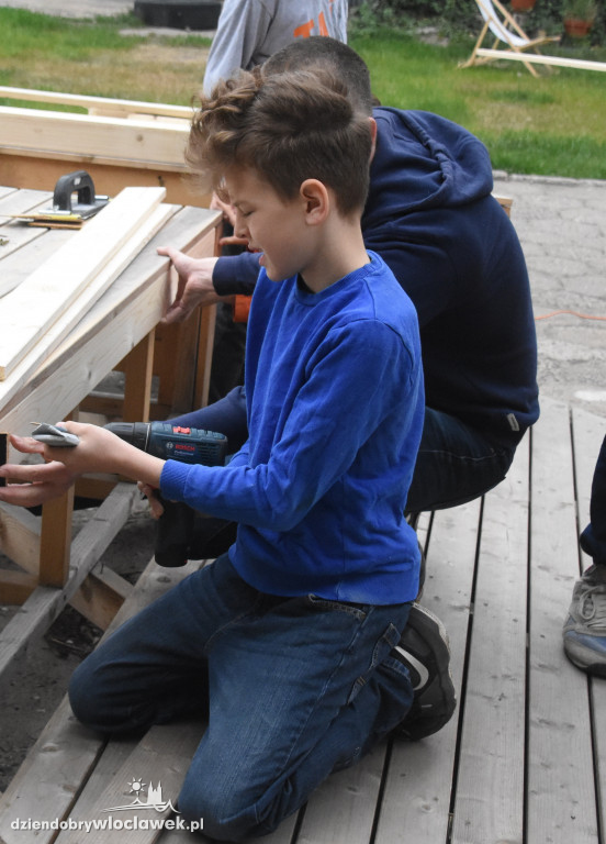 Włocławianie znów budowali parklet