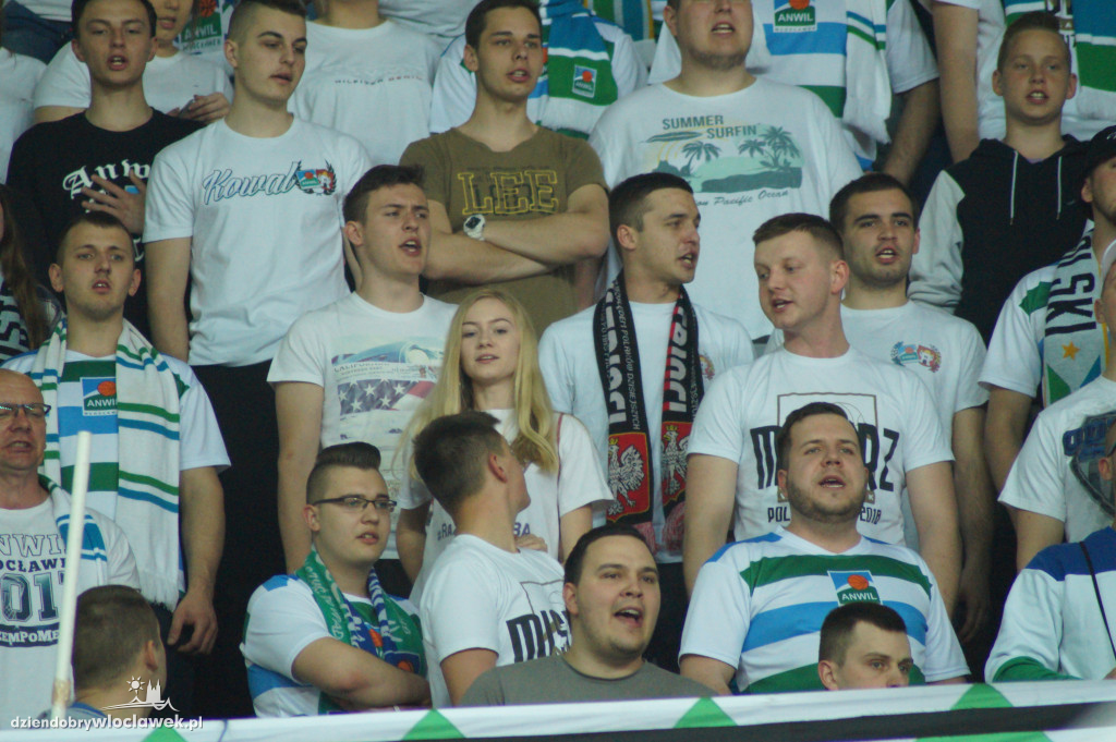 Kibice na meczu Anwil vs Arged BMSlam Stal