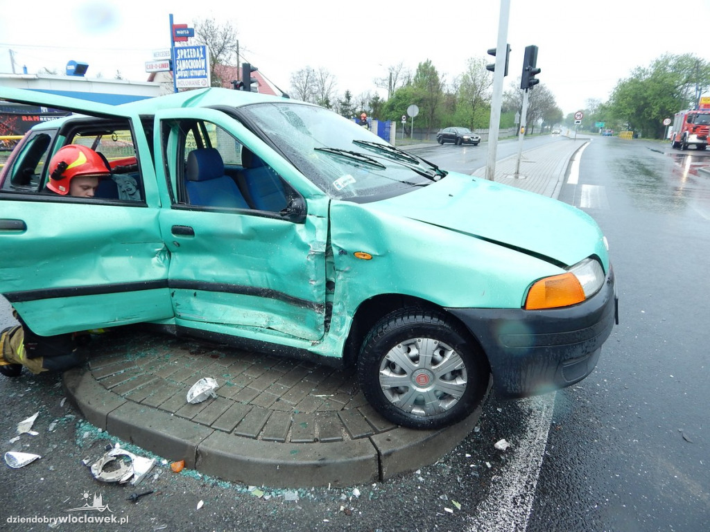 Zderzenie osóbówki z autokarem