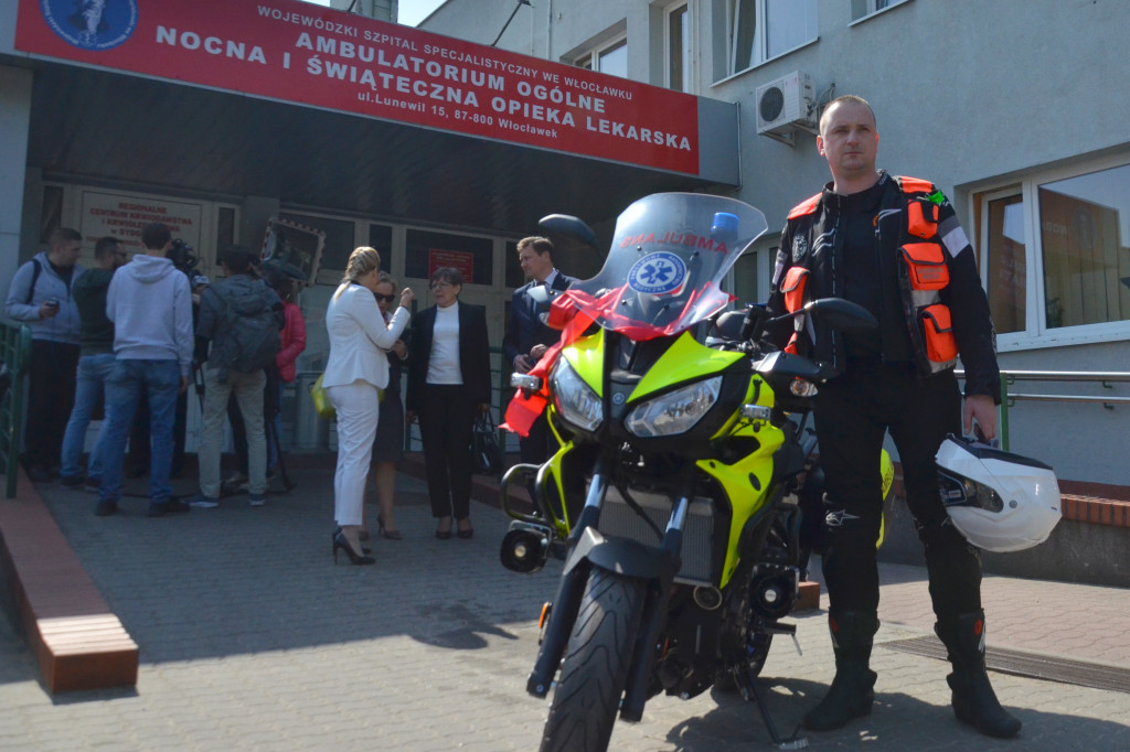 Motoambulans włocławskiego pogotowia