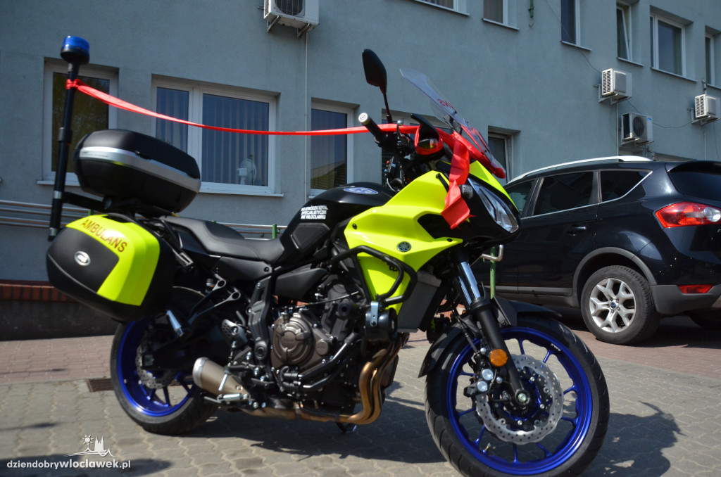 Motoambulans włocławskiego pogotowia
