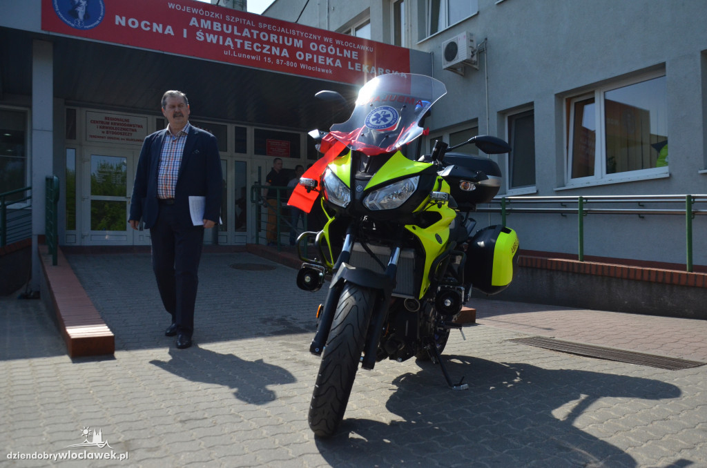 Motoambulans włocławskiego pogotowia