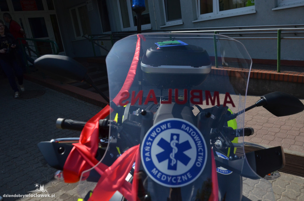 Motoambulans włocławskiego pogotowia