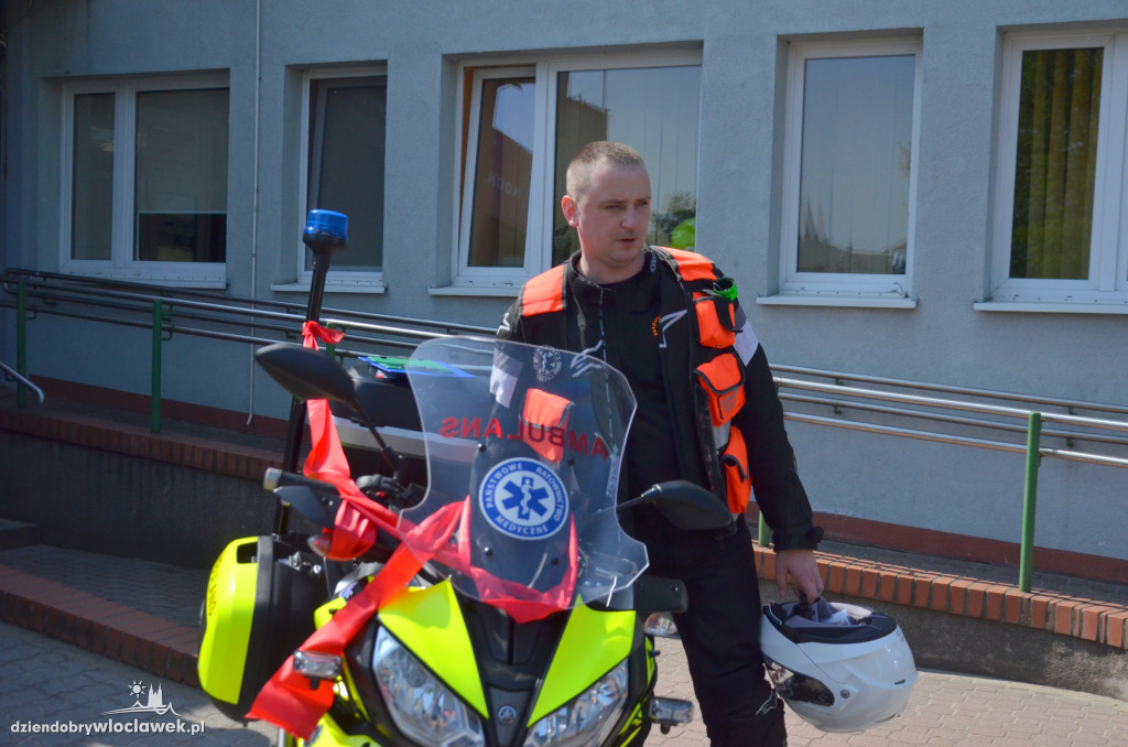 Motoambulans włocławskiego pogotowia