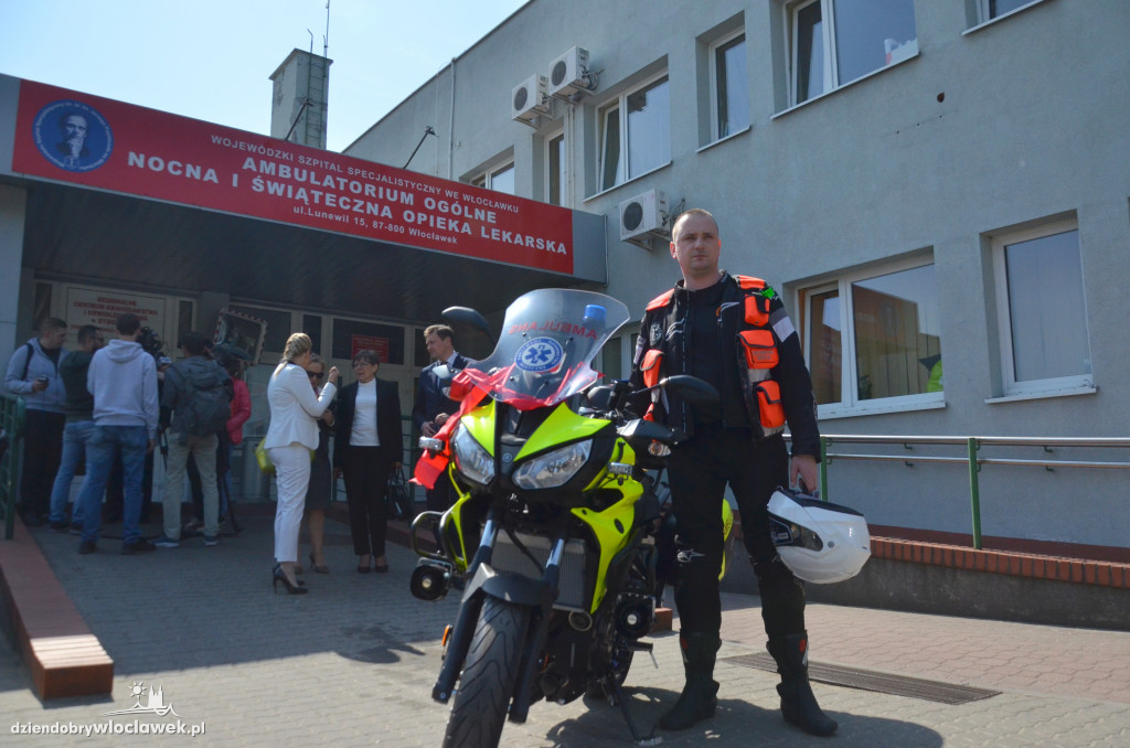 Motoambulans włocławskiego pogotowia