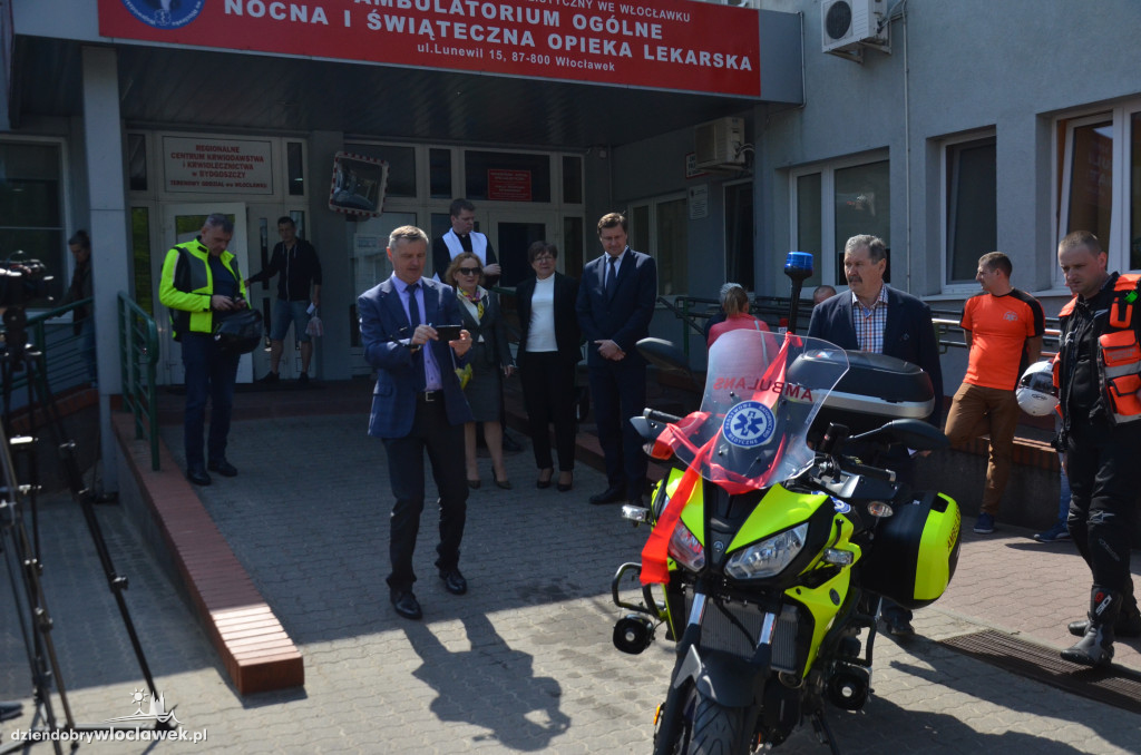 Motoambulans włocławskiego pogotowia