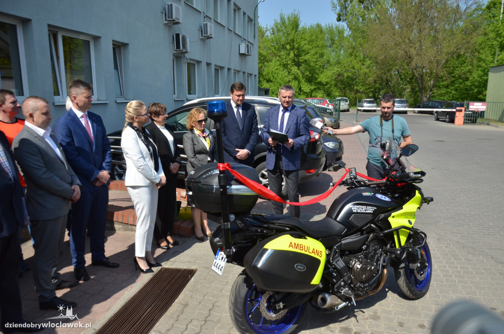 Motoambulans włocławskiego pogotowia