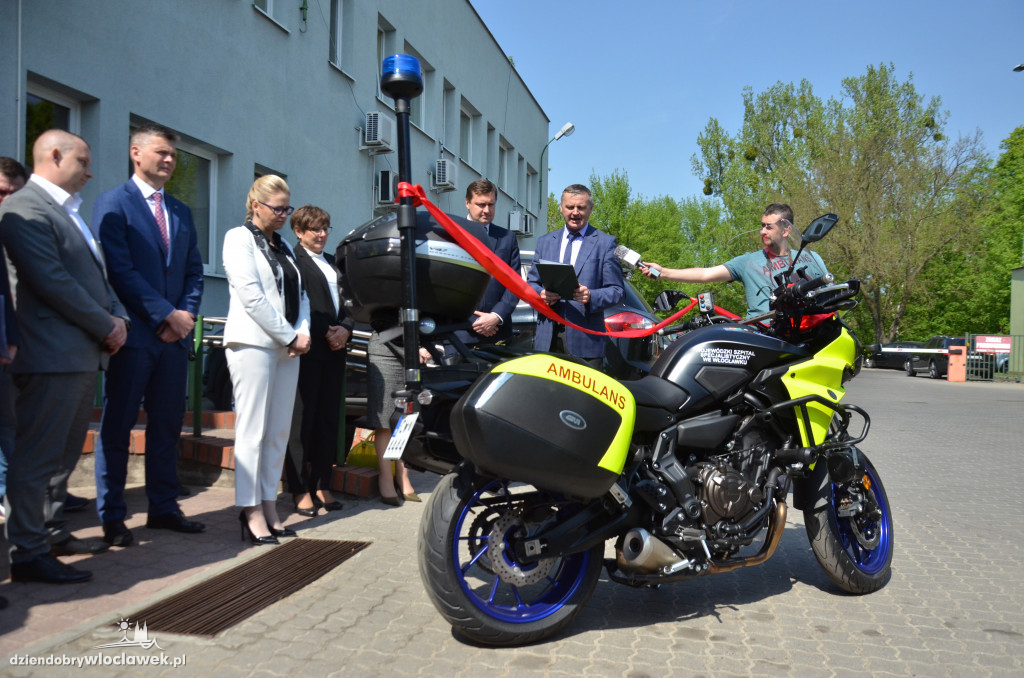 Motoambulans włocławskiego pogotowia