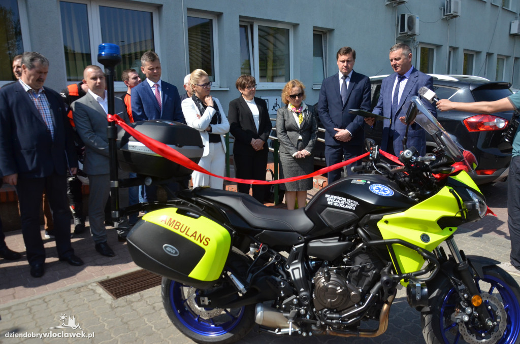 Motoambulans włocławskiego pogotowia