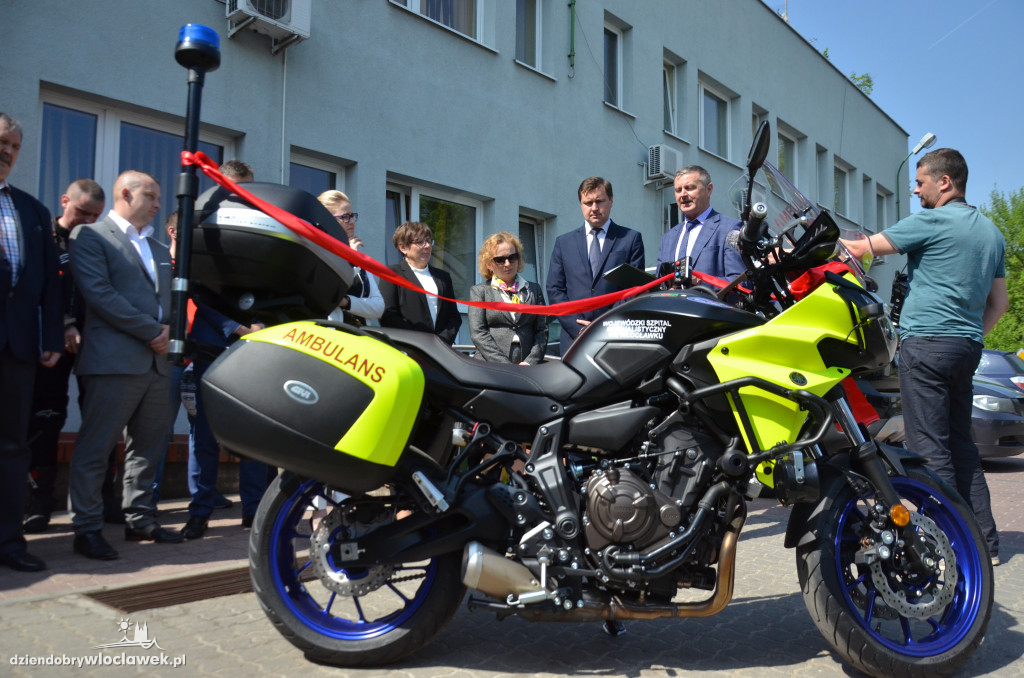 Motoambulans włocławskiego pogotowia