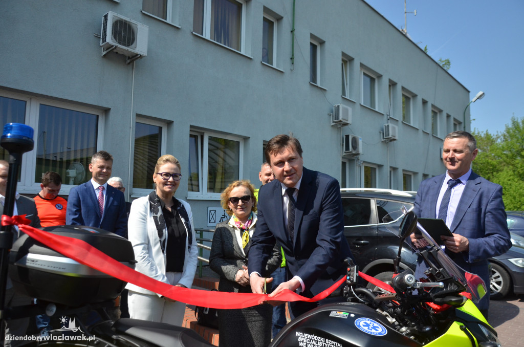 Motoambulans włocławskiego pogotowia
