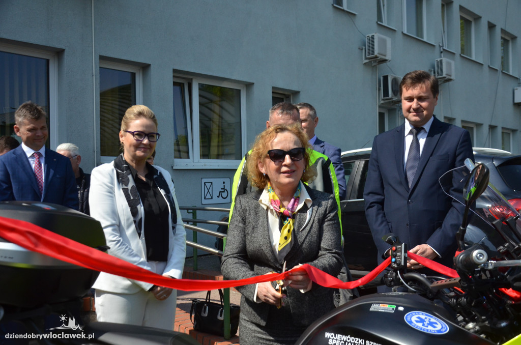 Motoambulans włocławskiego pogotowia