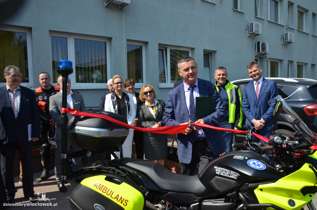 Motoambulans włocławskiego pogotowia