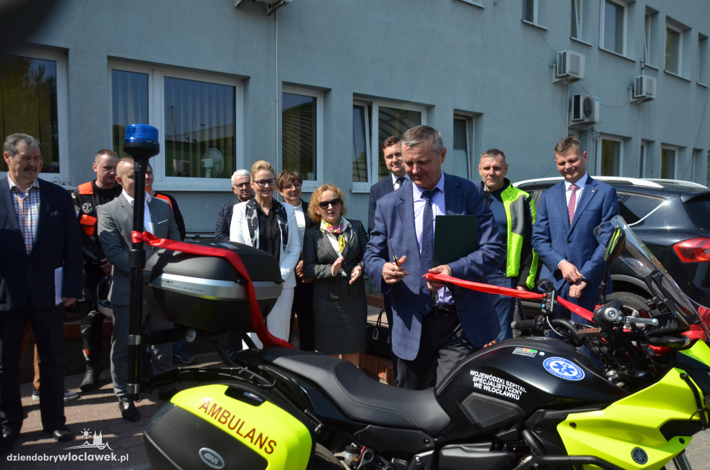 Motoambulans włocławskiego pogotowia