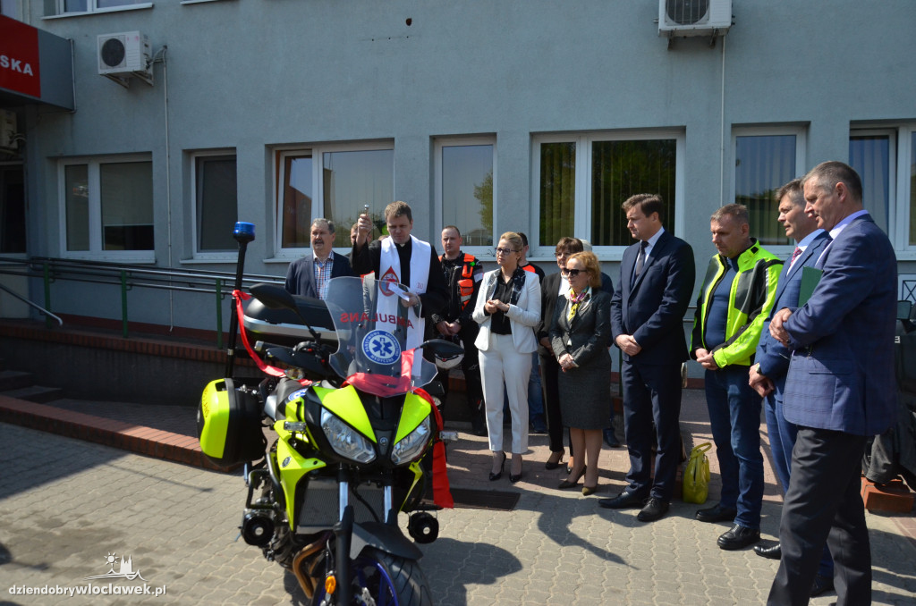 Motoambulans włocławskiego pogotowia