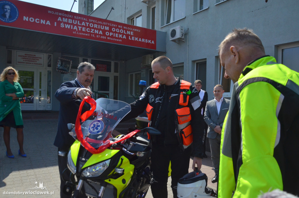 Motoambulans włocławskiego pogotowia