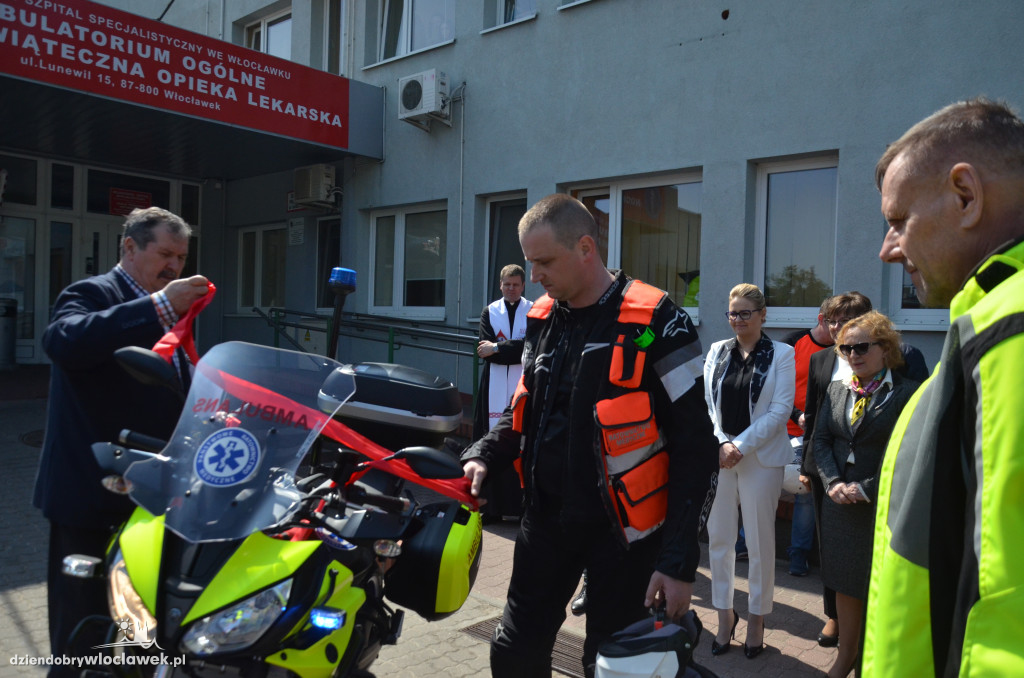 Motoambulans włocławskiego pogotowia