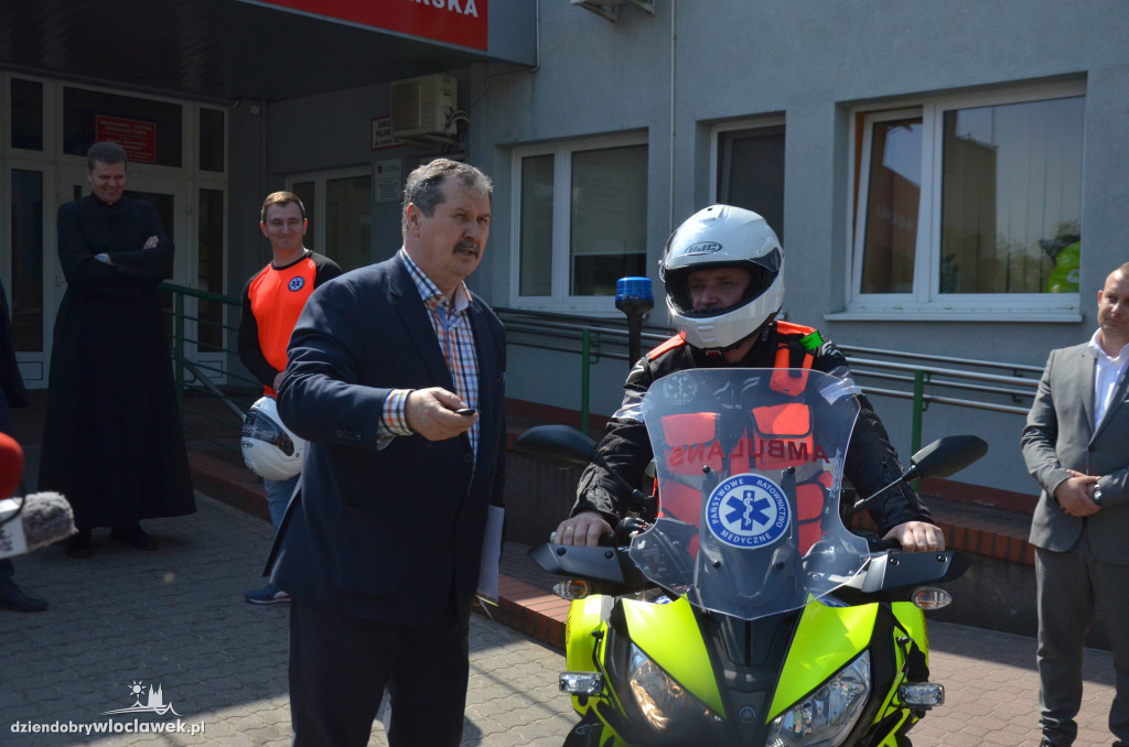 Motoambulans włocławskiego pogotowia