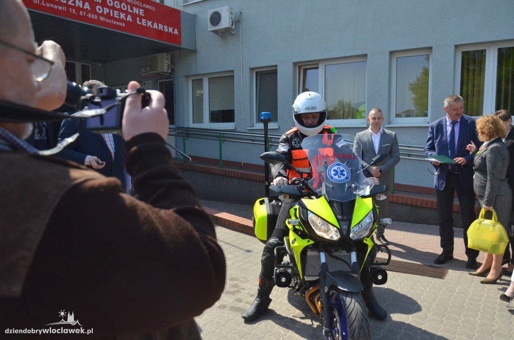 Motoambulans włocławskiego pogotowia