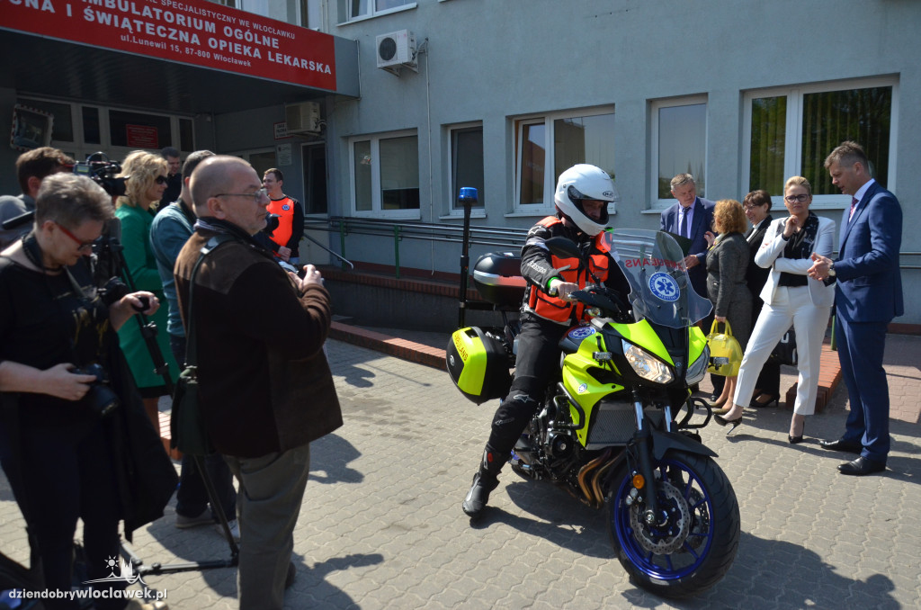 Motoambulans włocławskiego pogotowia