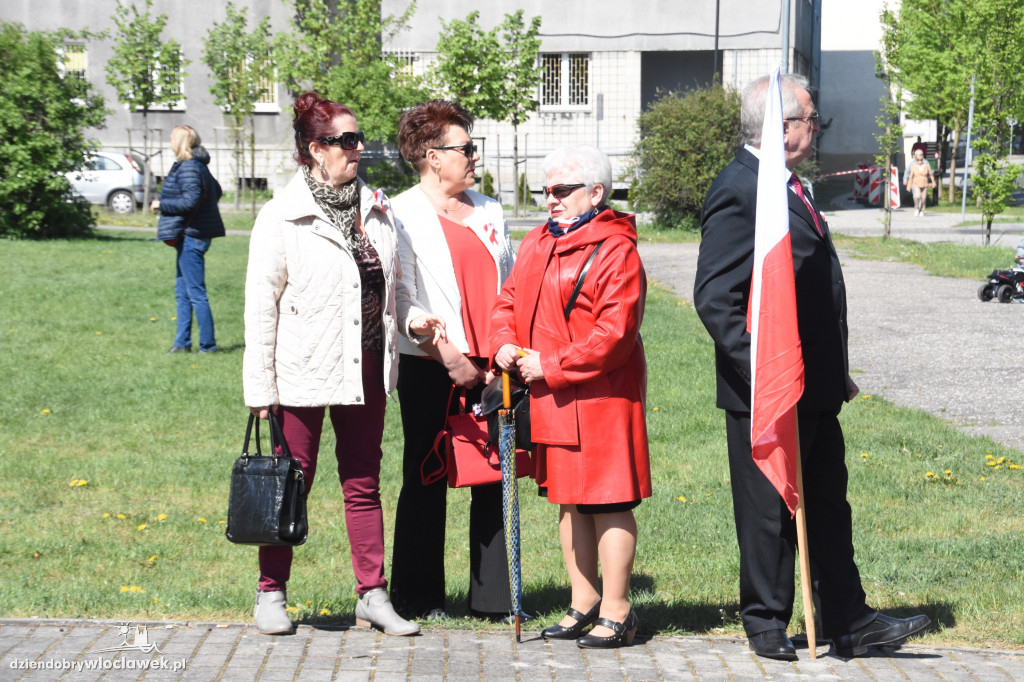 Pochód pierwszomajowy we Włocławku