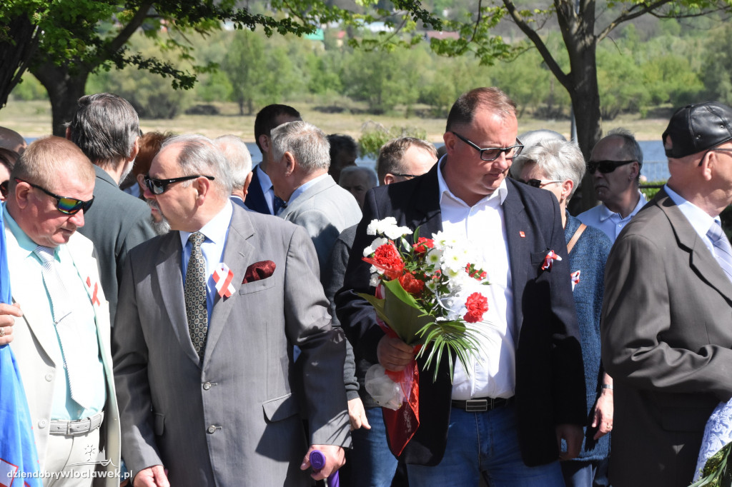 Pochód pierwszomajowy we Włocławku