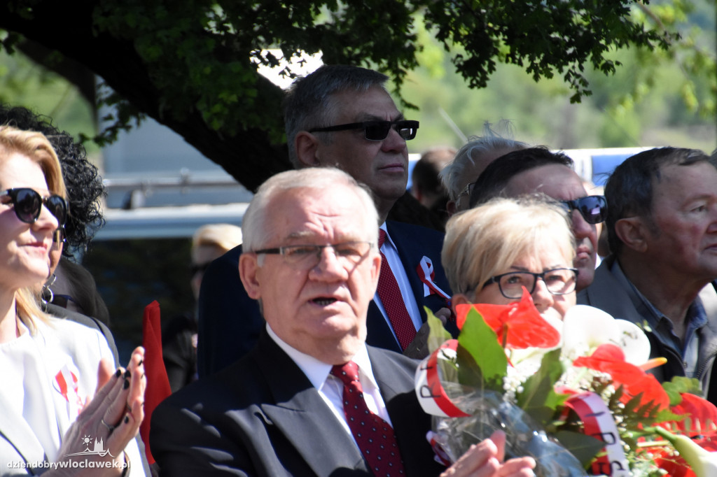 Pochód pierwszomajowy we Włocławku