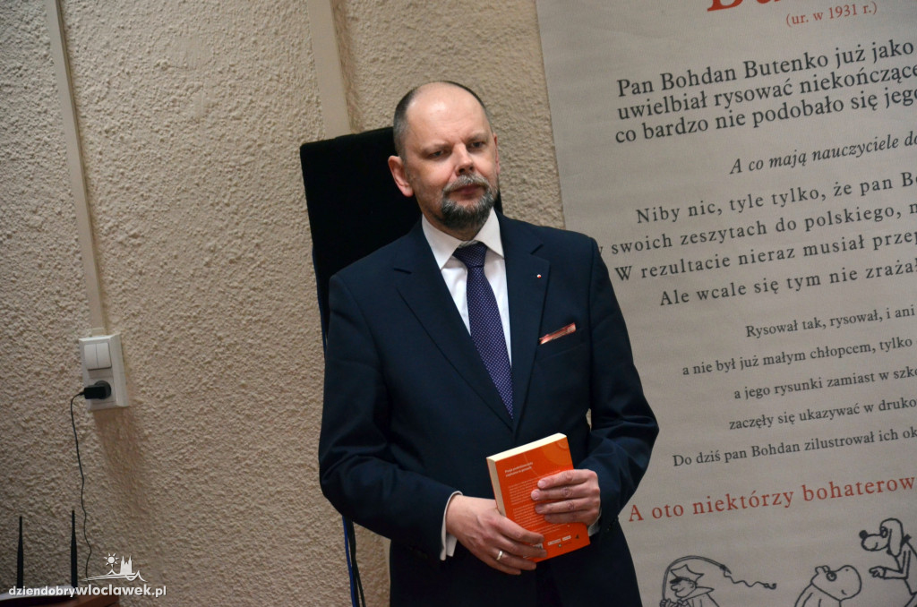Arkady Fiedler zawitał do biblioteki