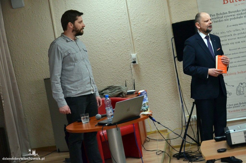 Arkady Fiedler zawitał do biblioteki
