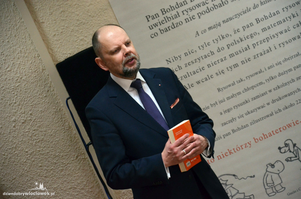 Arkady Fiedler zawitał do biblioteki