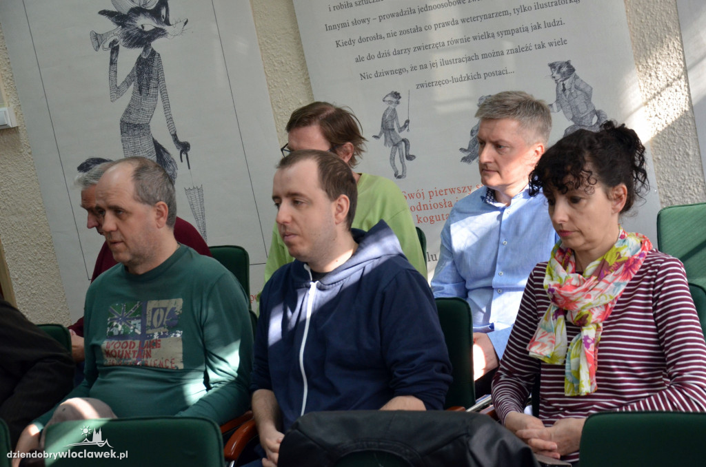 Arkady Fiedler zawitał do biblioteki