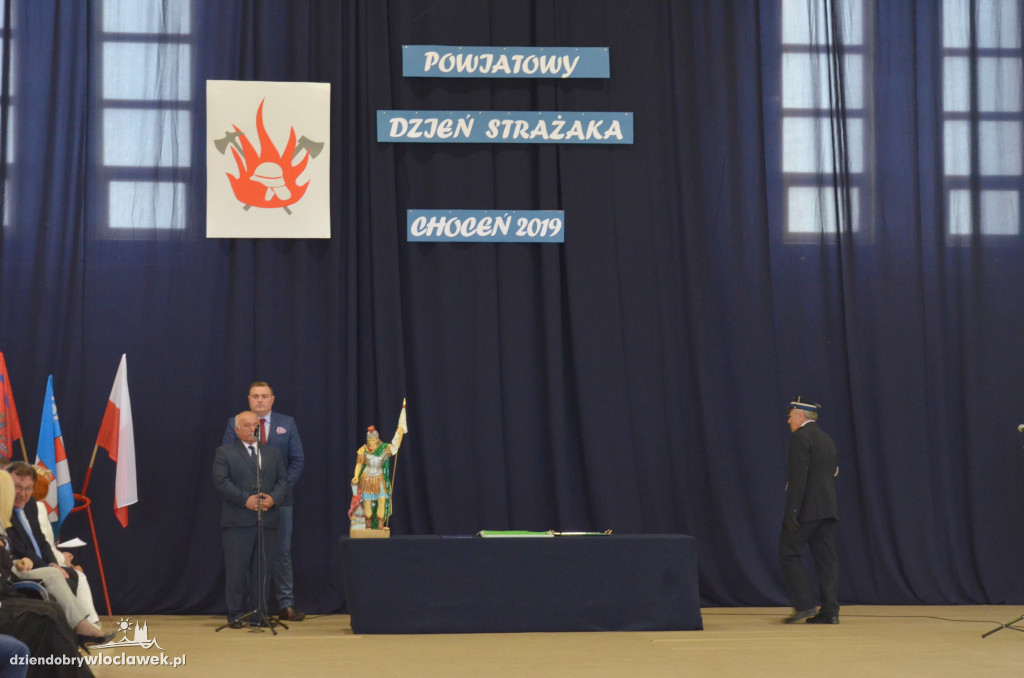 Powiatowy Dzień Strażaka w Choceniu