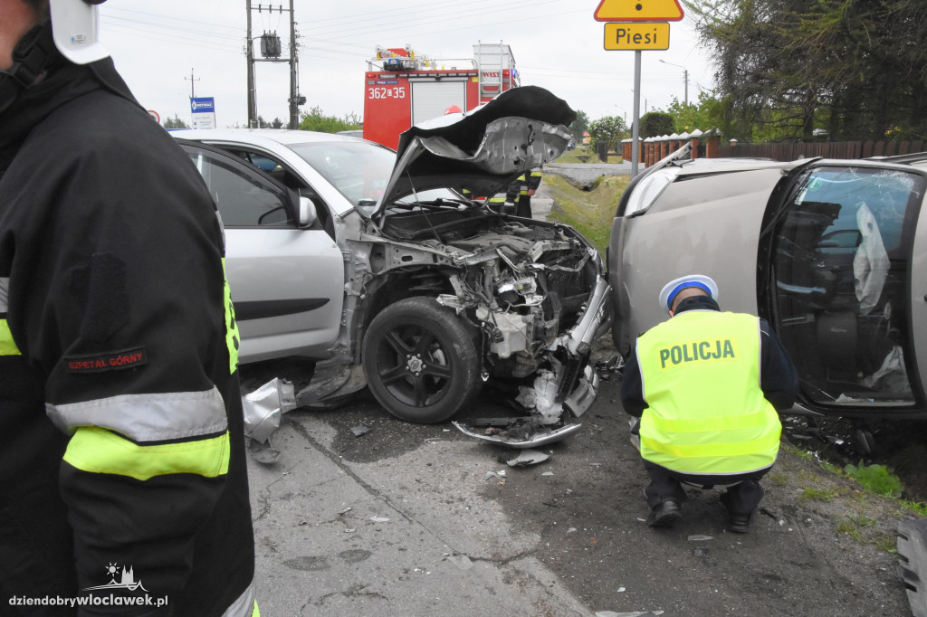 Toyota uderzyła w citroena na DK67