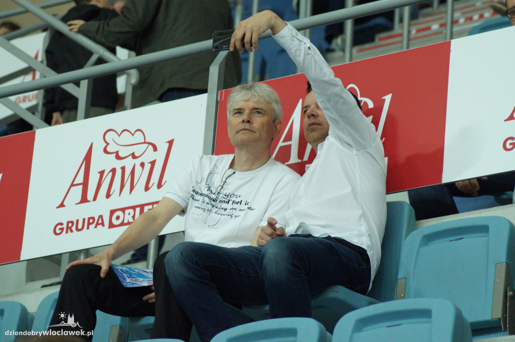 Kibice na 3. meczu play-off z Arką