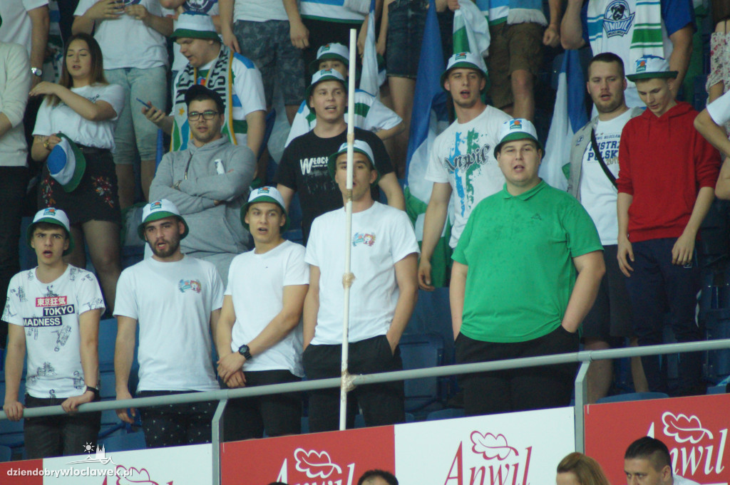 Kibice na 3. meczu play-off z Arką