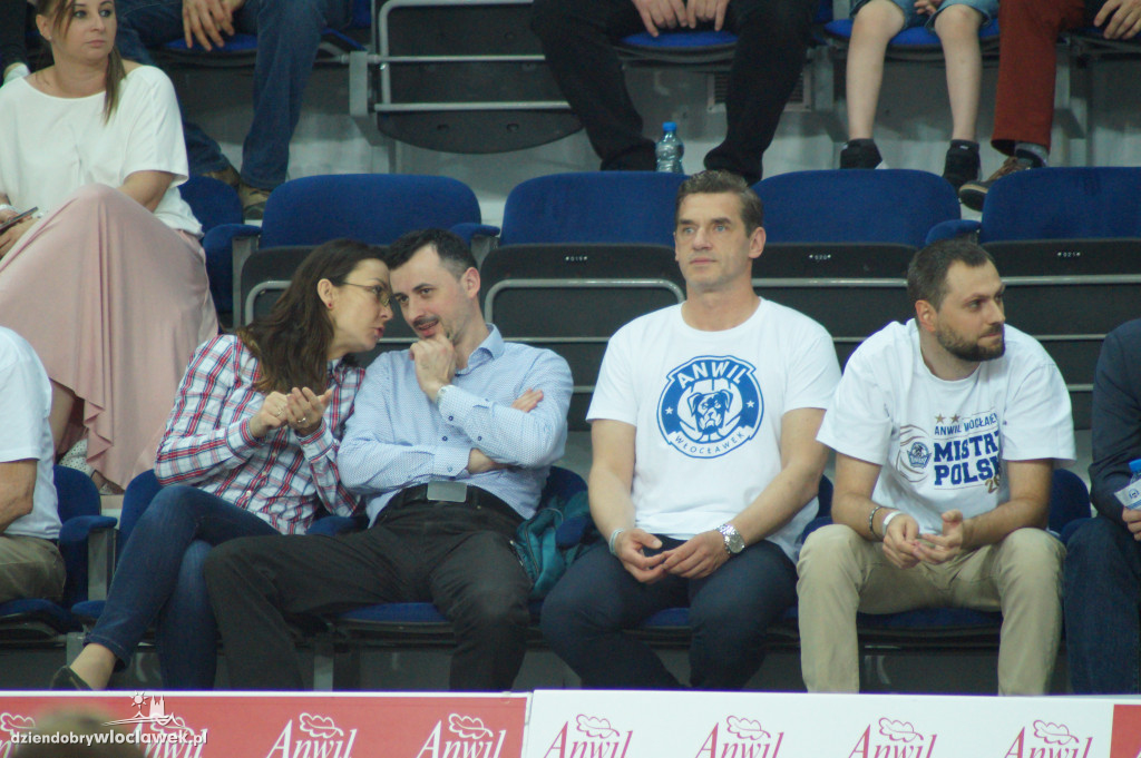 Kibice na 3. meczu play-off z Arką
