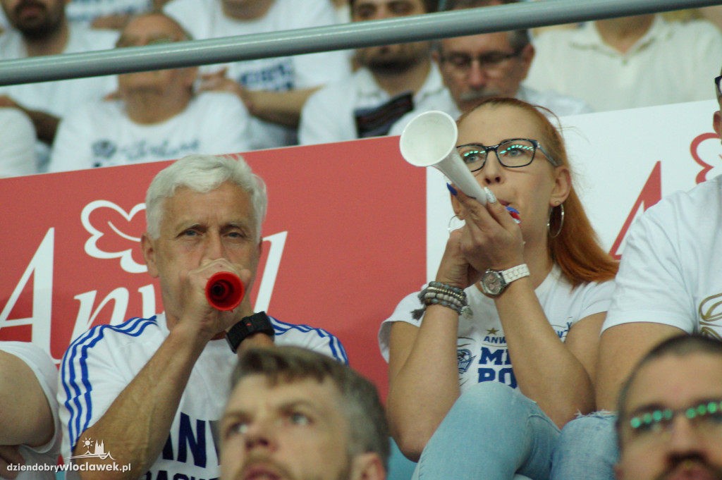 Kibice na 3. meczu play-off z Arką