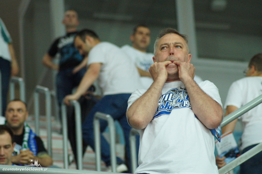 Kibice na 3. meczu play-off z Arką